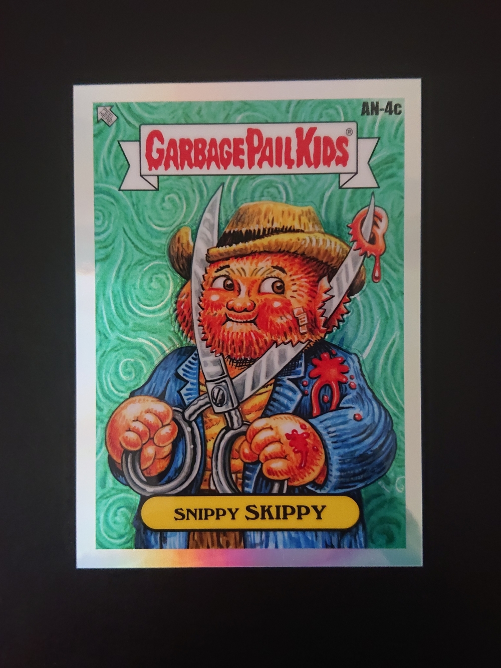 2024 Topps GPK Garbage Pail Kids Chrome 7 - Snippy Skippy (AN-4c) - C-Name SP